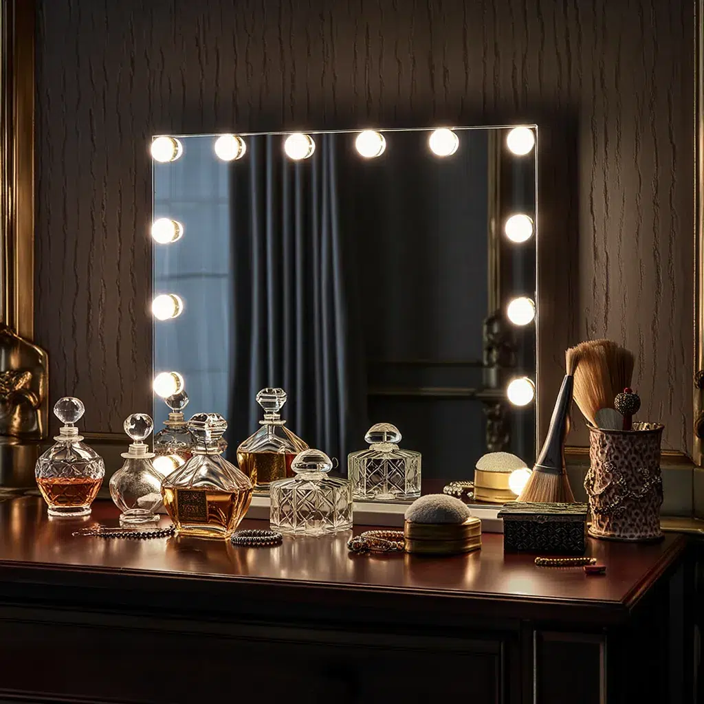 LED Light Mirror – Wall-Mounted Backlit Mirror for Bathroom & Dressing Table