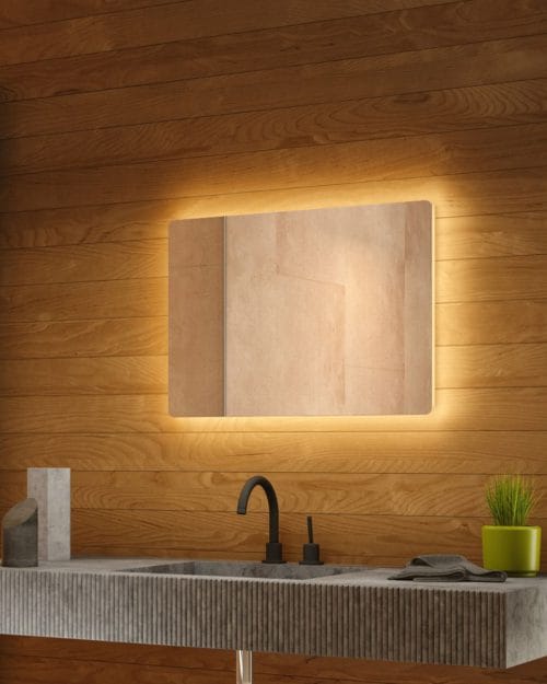 Backlit Wide Light Mirror 500×625 1