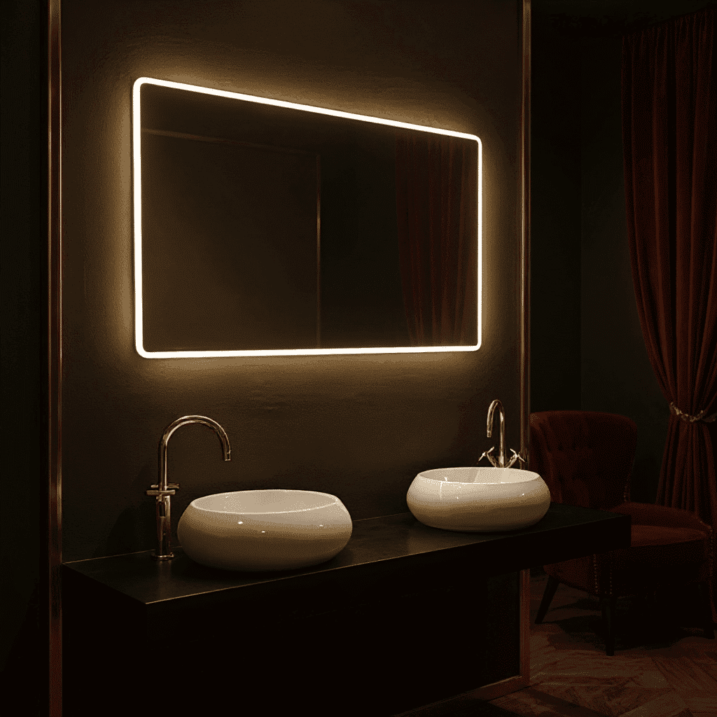 Energy-Saving Light Mirror – Eco-Friendly LED Wall Mirror