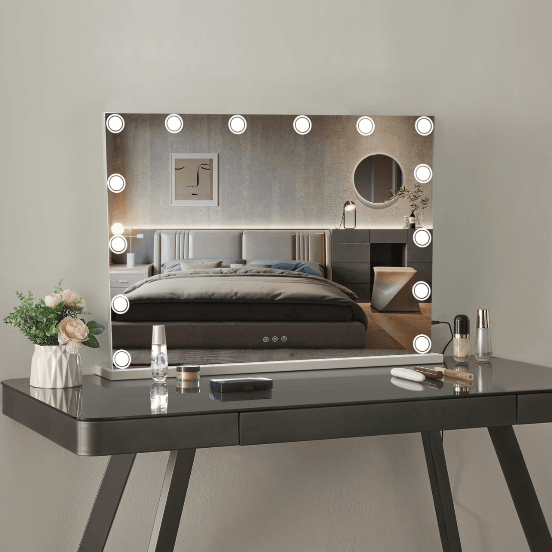 Led light mirror