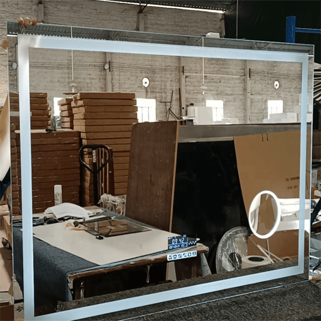 Luxury Hotel Mirror with LED Lighting – Premium Bathroom Mirror for Hospitality