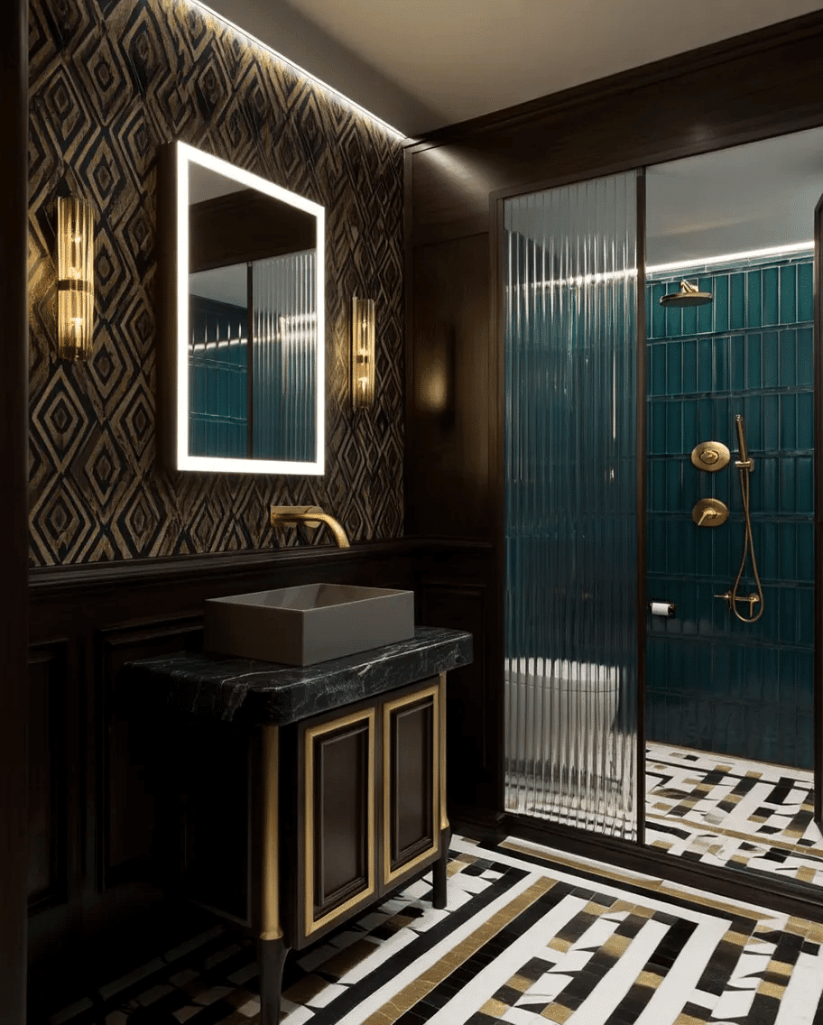 Wall Mounted LED Mirror Storage Cabinet