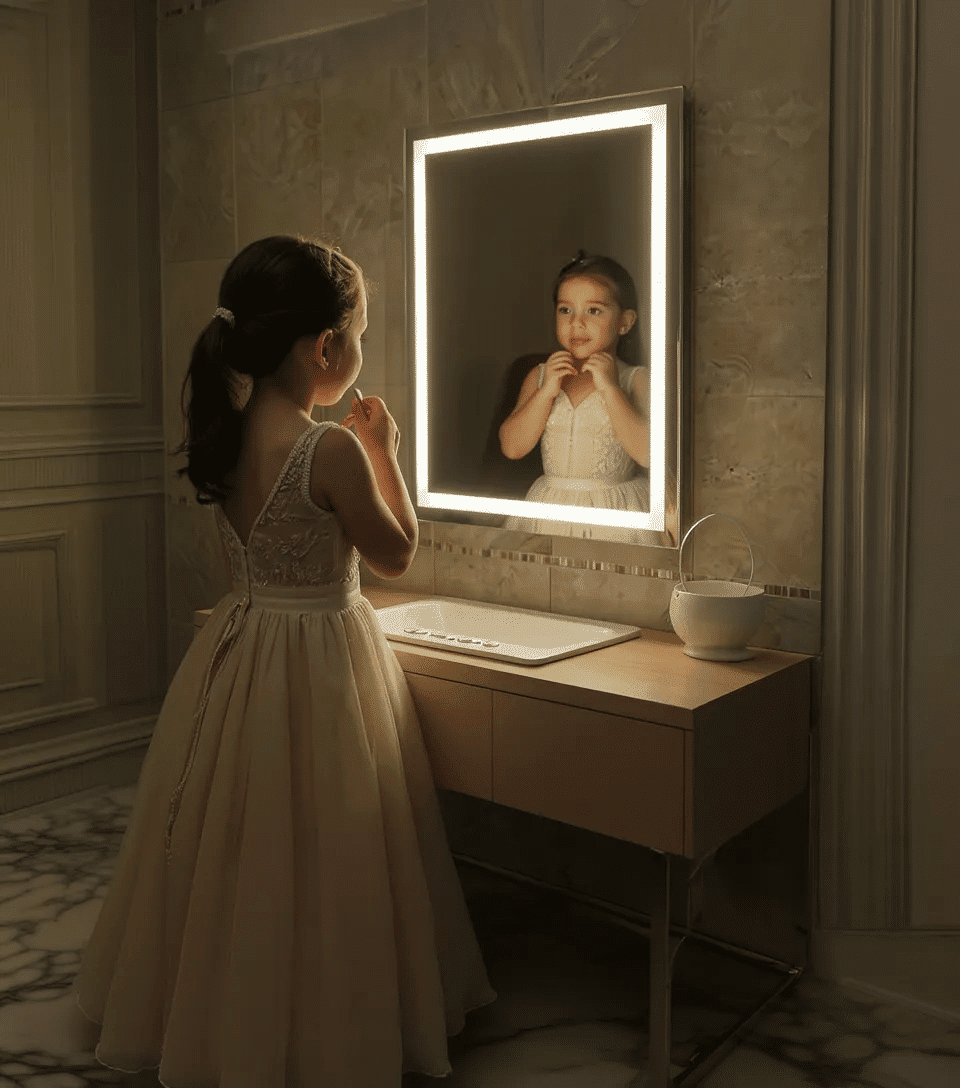 Backlight LED Mirror for bathroom and dining 5 Backlight LED Mirror for bathroom and dining 5