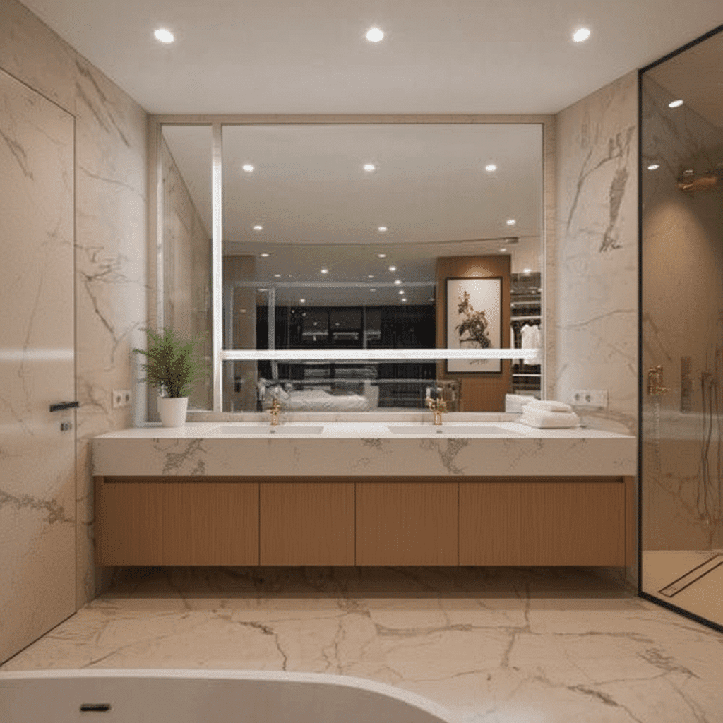 Bathroom Lighted LED Mirror 1 Bathroom Lighted LED Mirror 1