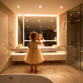 Bathroom Light Mirror – LED Vanity Mirror with Touch Control & Anti-Fog 3