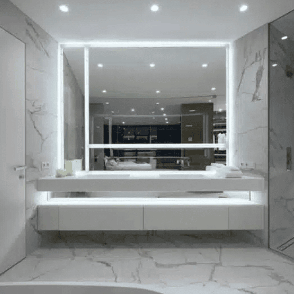 Contemporary LED Bathroom Vanity Mirror 1