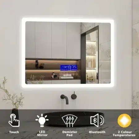 94f39ba184f09e7189f62369547219b8 Basin Mirrors with LED Lights