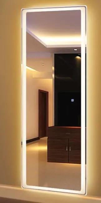 Designer Full Body LED Mirror with Touch Sensor