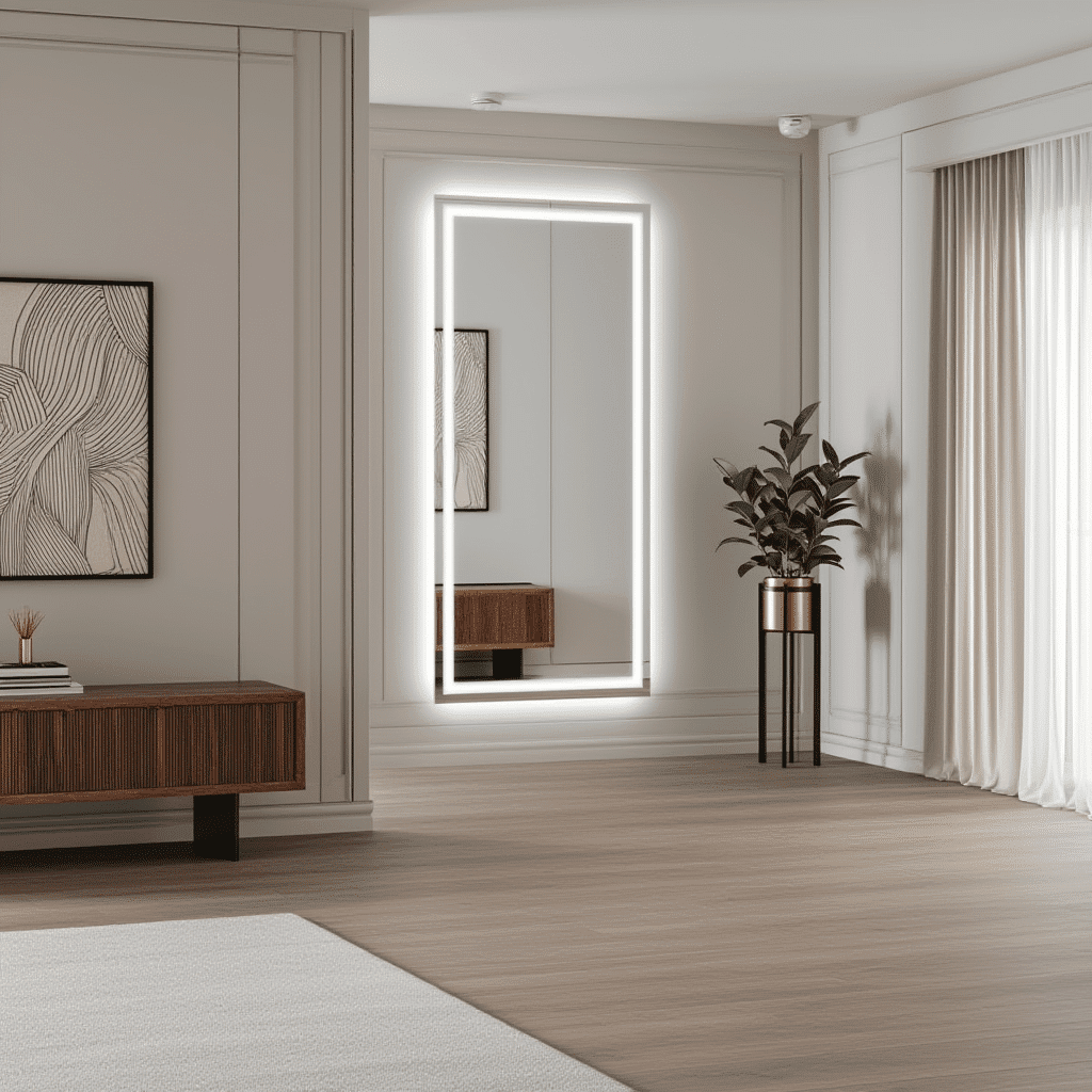 Full Length LED Light Mirror: Transform Your Home