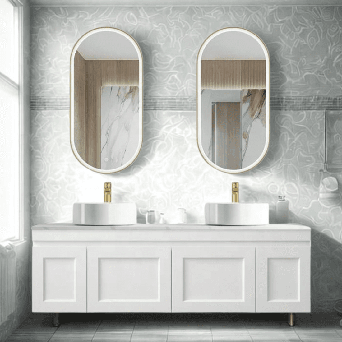Smart Anti-Fog Vanity Mirror