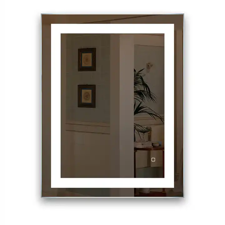 Modern LED Wall Mirror for Luxury Bathroom Design