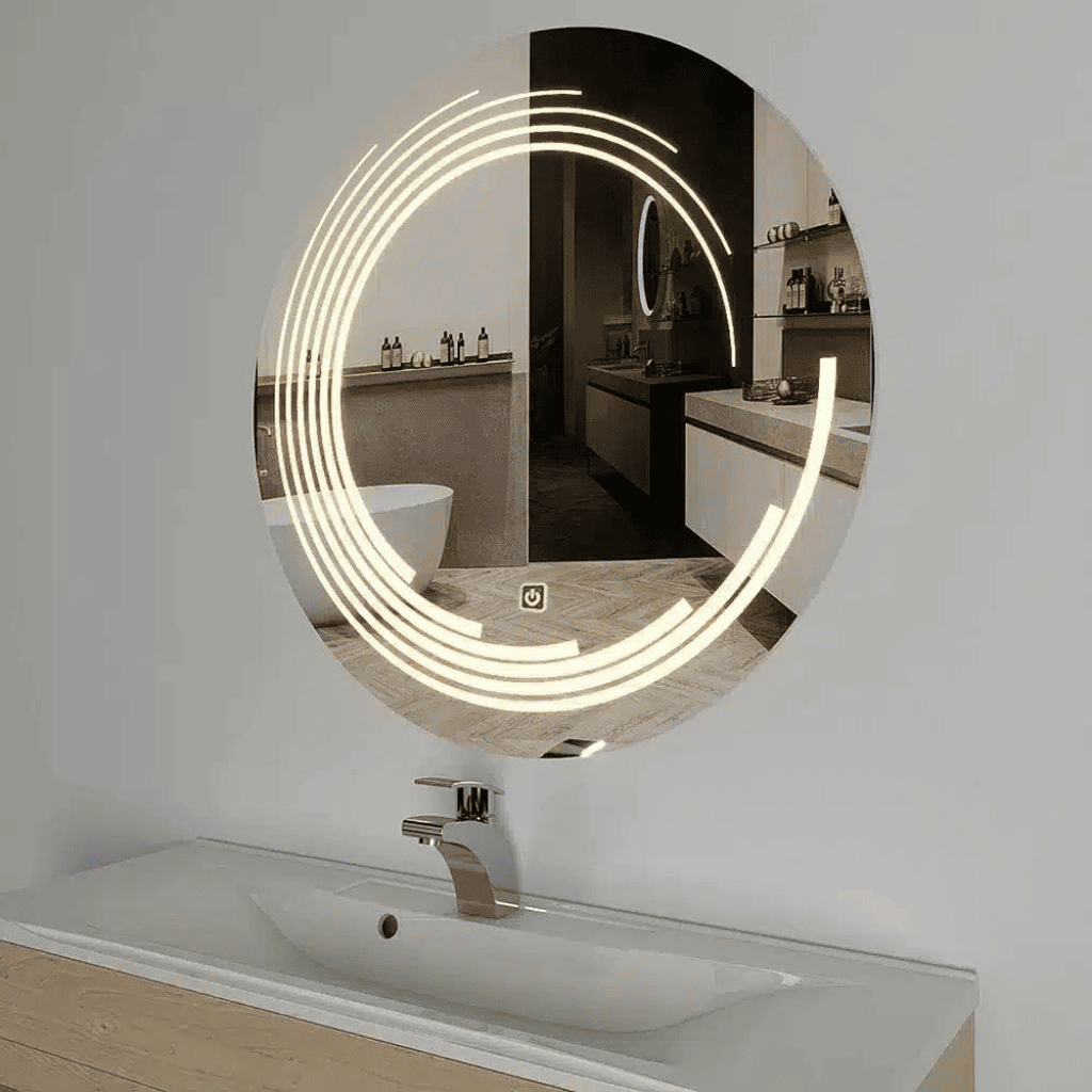 Dreamy Illusion LED Bathroom Mirror with light