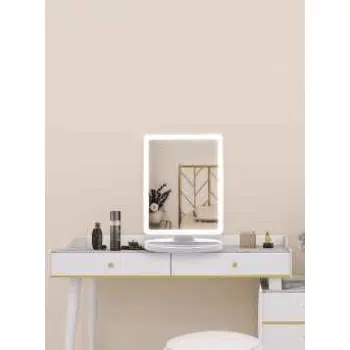 Desktop lighted led mirror ledmirror.in dp311e