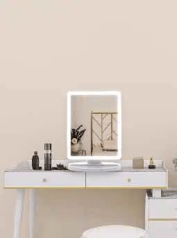Desktop lighted led mirror ledmirror.in dp311e