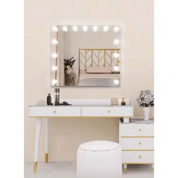 hollywood vanity mirror hub with led bulb ledmirror.in dp328w