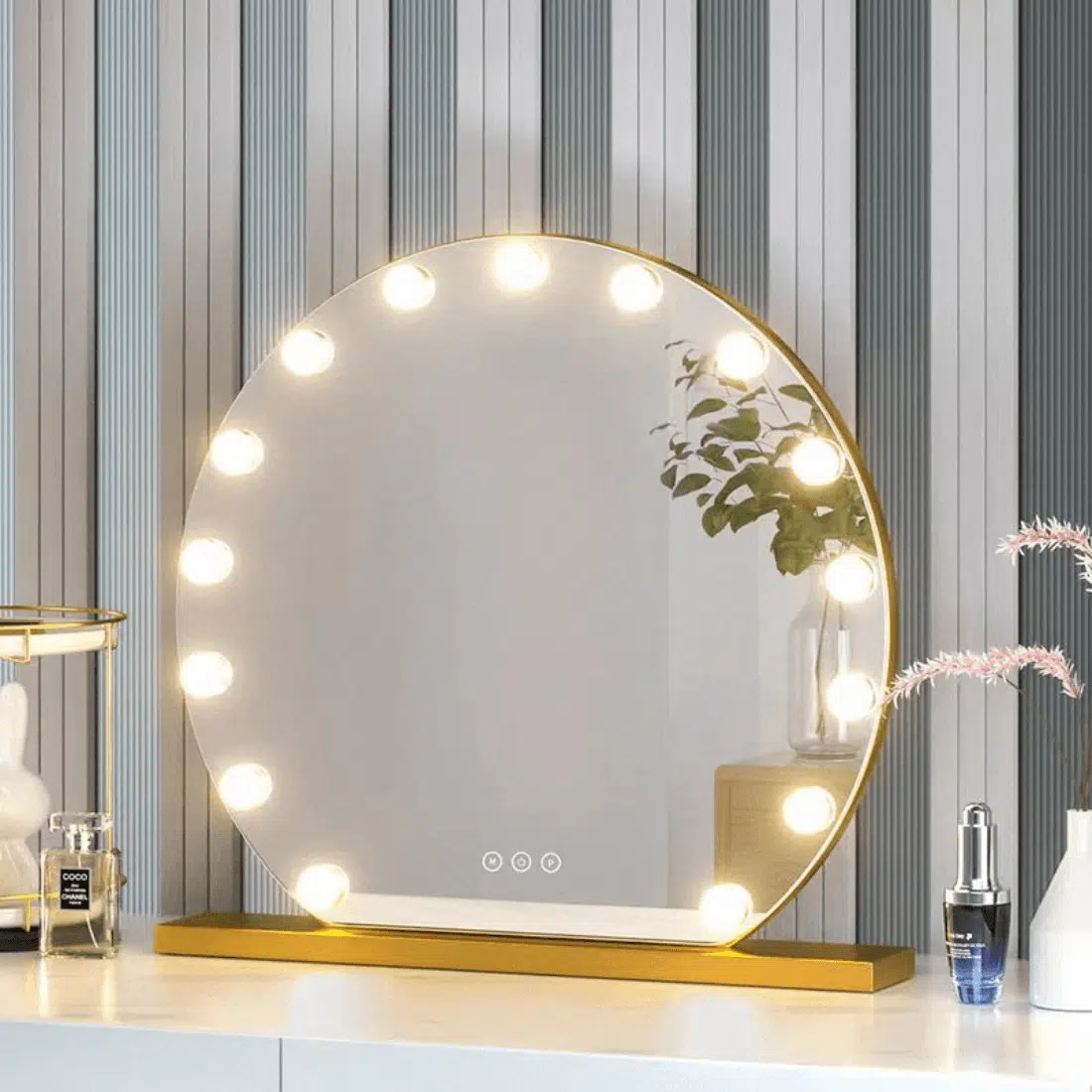 hollywood vanity mirror hub with led bulb ledmirror.in dp355