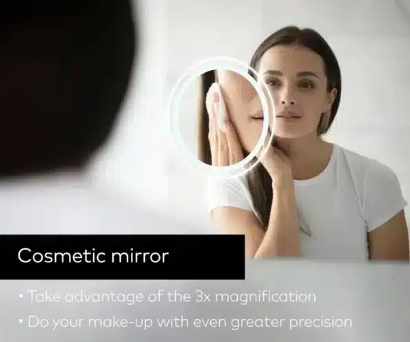 LED light mirrors to enhance self-care and wellness routines.