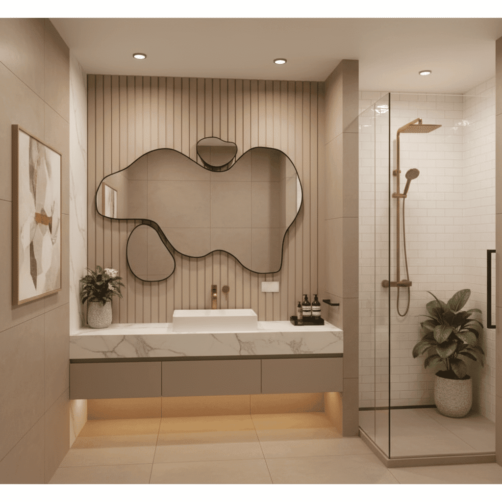 Premium Artistic Wall Mirror for Entryway