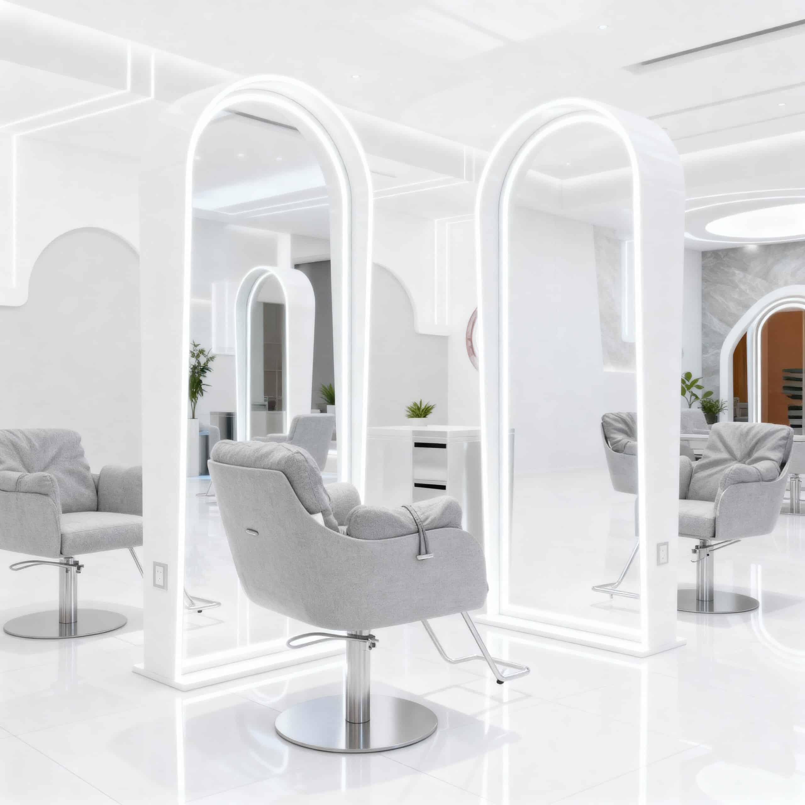 Arched Salon Full Mirror