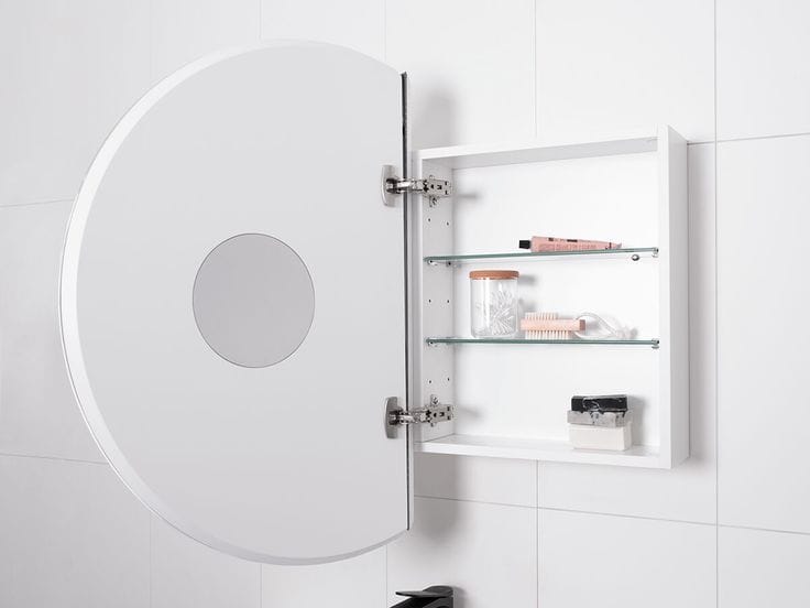 Round LED Mirror Cabinet