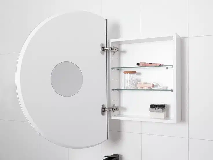 Round LED Mirror Cabinet