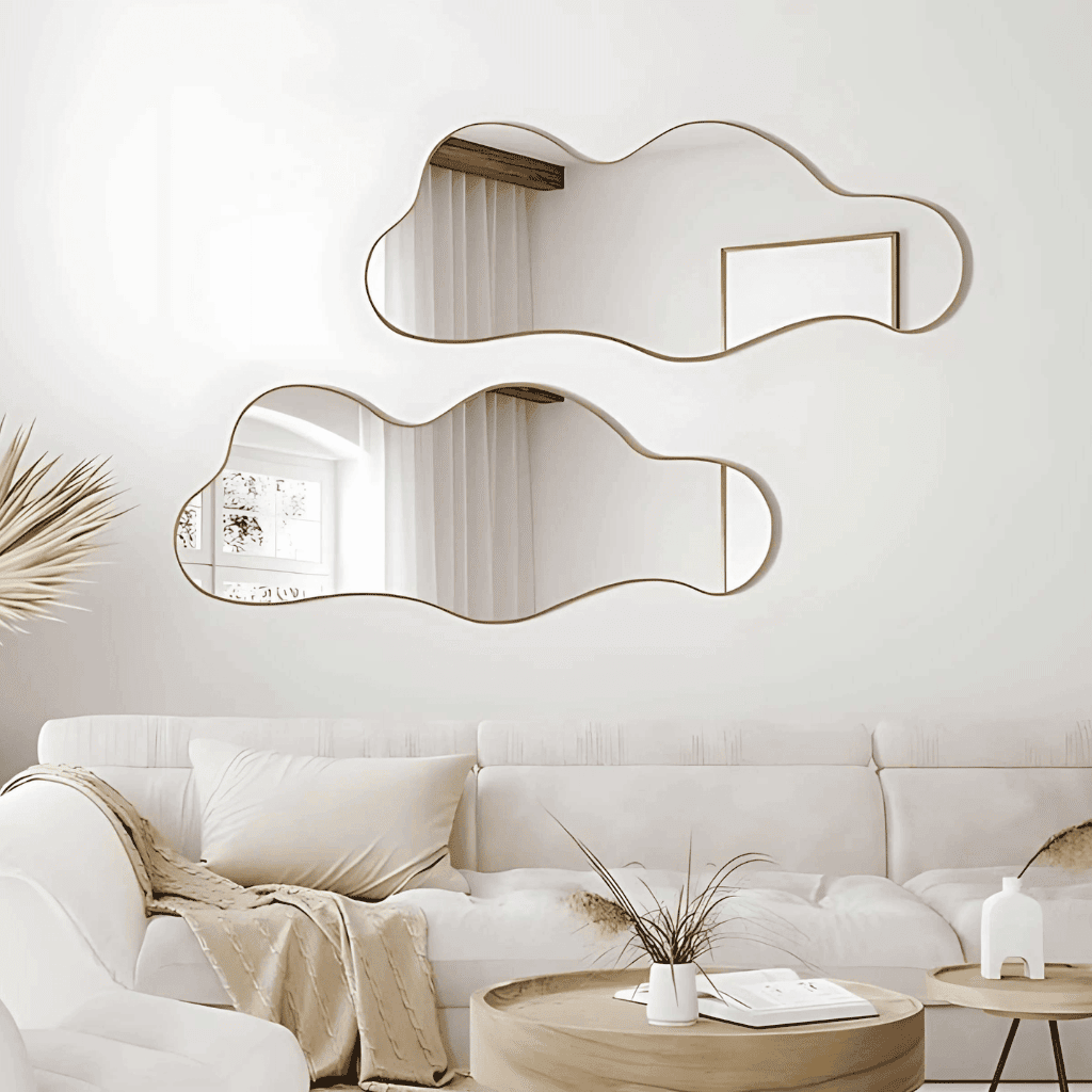 Luxury Freeform Wall Mirrors for Living Room