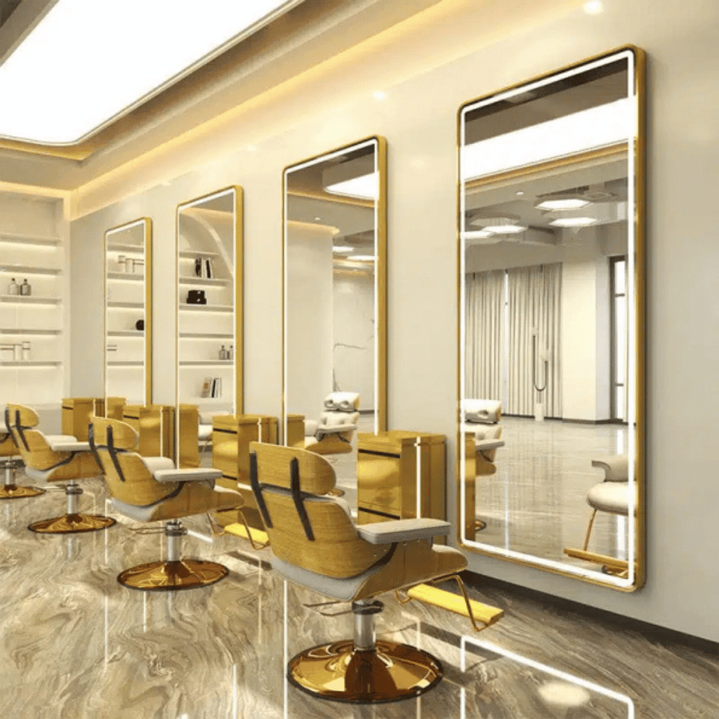 Salon led mirror rectangle