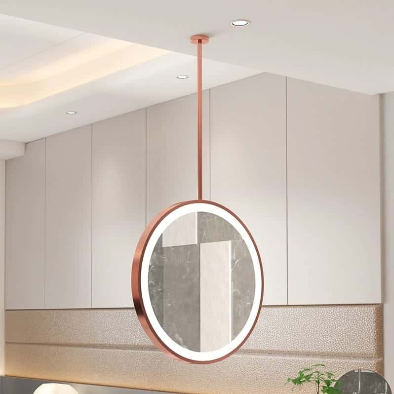 Round Hanging Mirror