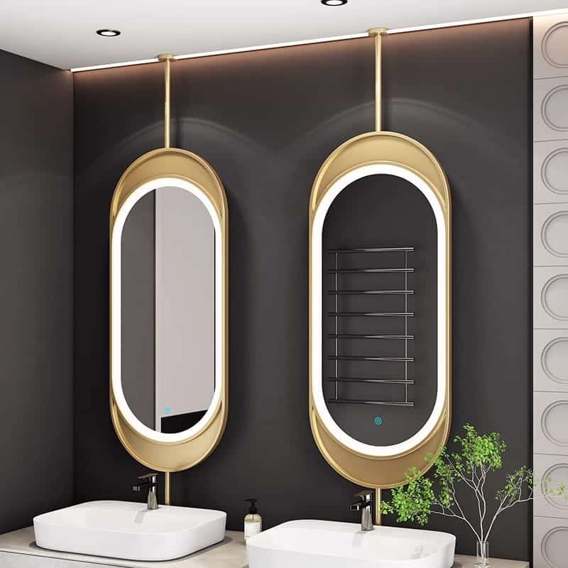 Oval LED Bathroom Mirror