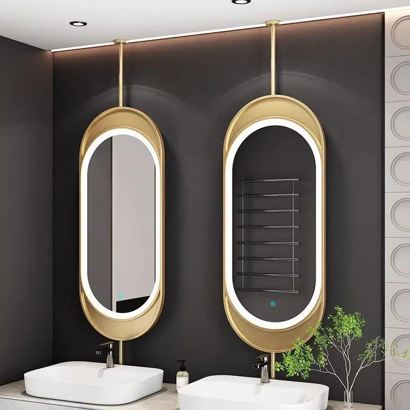 Oval LED Bathroom Mirror