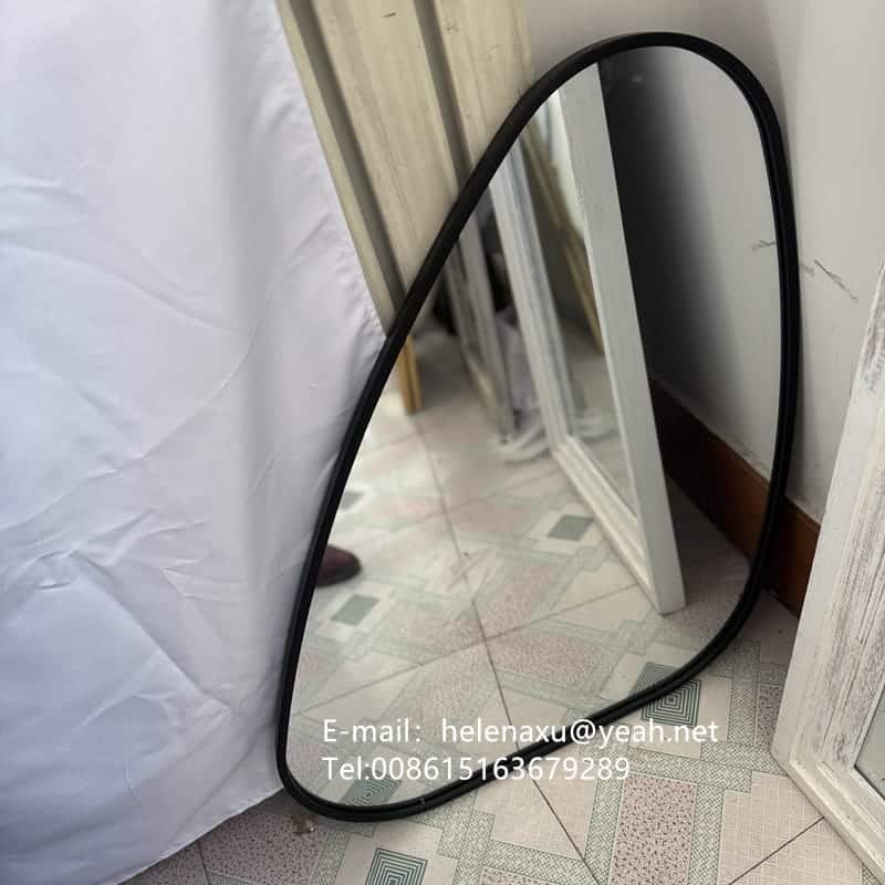 Designer Asymmetrical Mirror for Contemporary Interiors