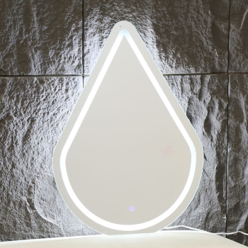 LED Water Drop Mirror Light