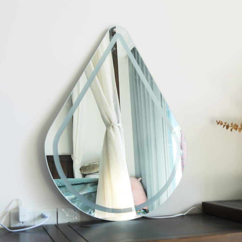 LED Water Drop Mirror Light