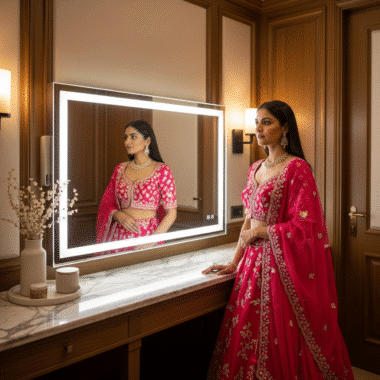 Premium Standing LED Mirror Features for Every Space