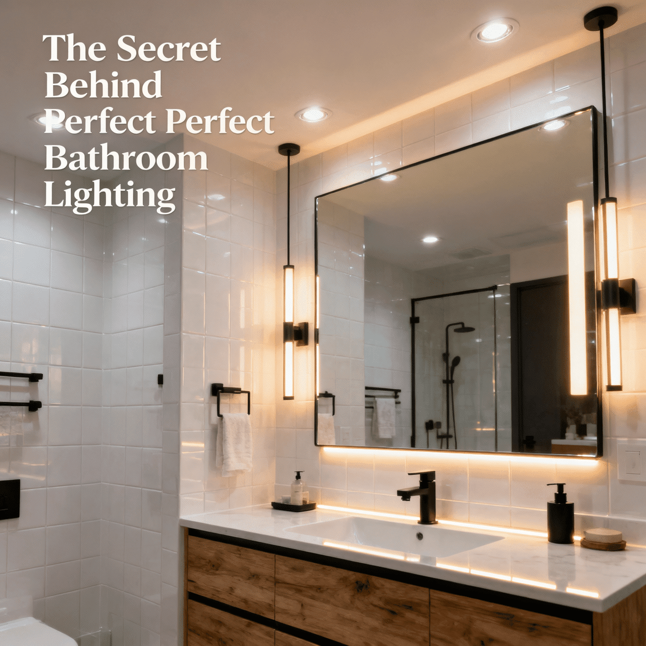 How to Achieve Perfect Bathroom Lighting with LED Mirrors