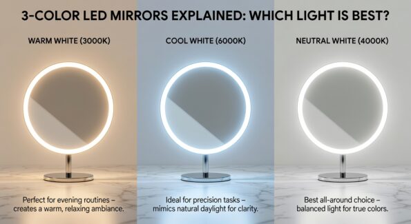 Which LED Mirror Light Is Best? Warm, Cool & Neutral Guide