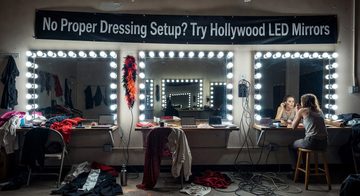 Professional Makeup Setup Made Easy with LED Mirrors