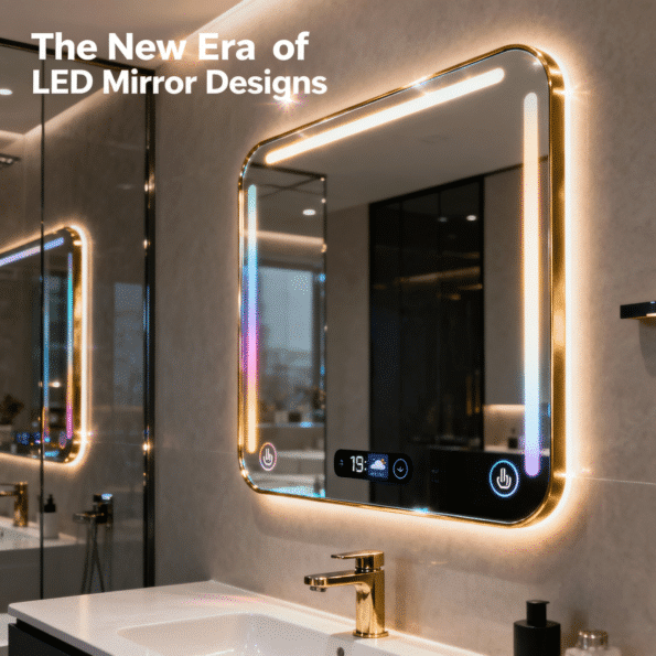 The New Era of Smart LED Mirror Designs for Modern Bathrooms