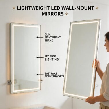 LED Light Mirrors: The Most Instagrammable Home Accessory