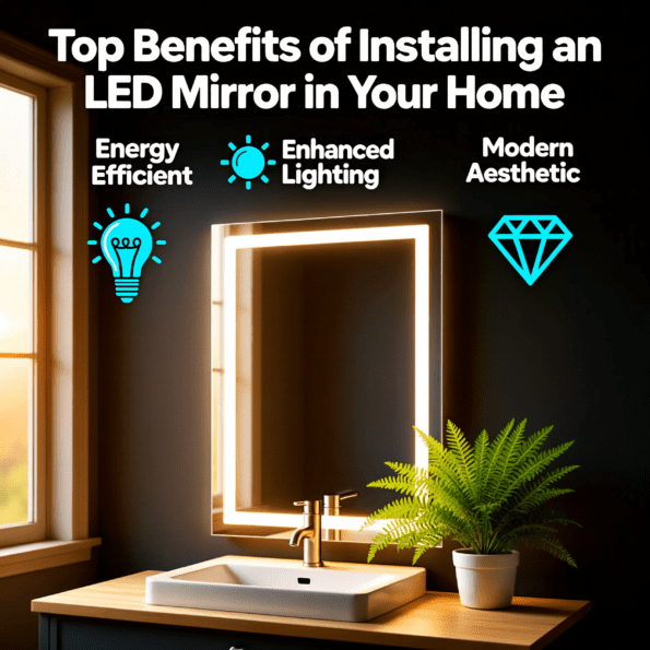 Transform Your Bathroom with an LED Mirror