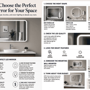 The Complete Guide to Defogger LED Mirrors — How They Work, When You Need One, and What to Look For (2026)