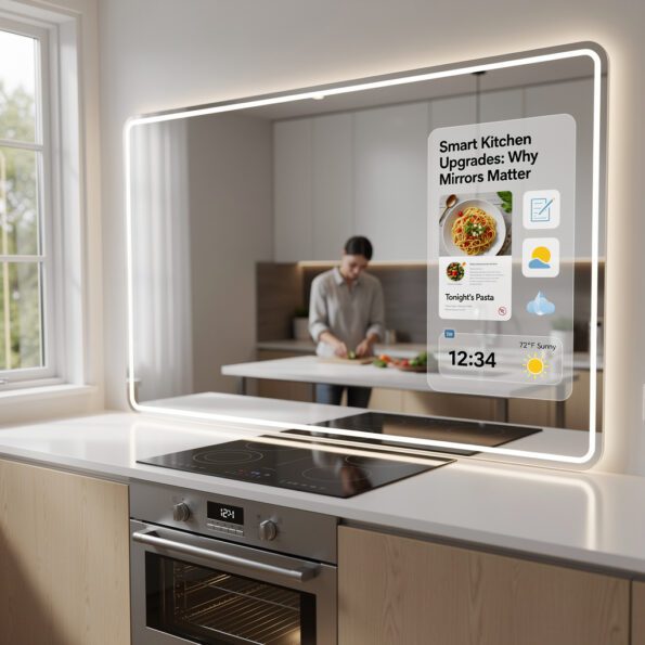 Smart Kitchen Upgrades: Why smart LED Mirrors Matter