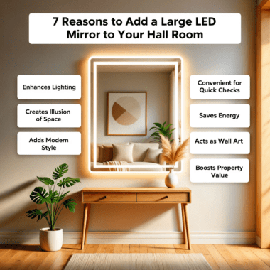 LED Mirrors with Defoggers: The Future of Bathroom Design