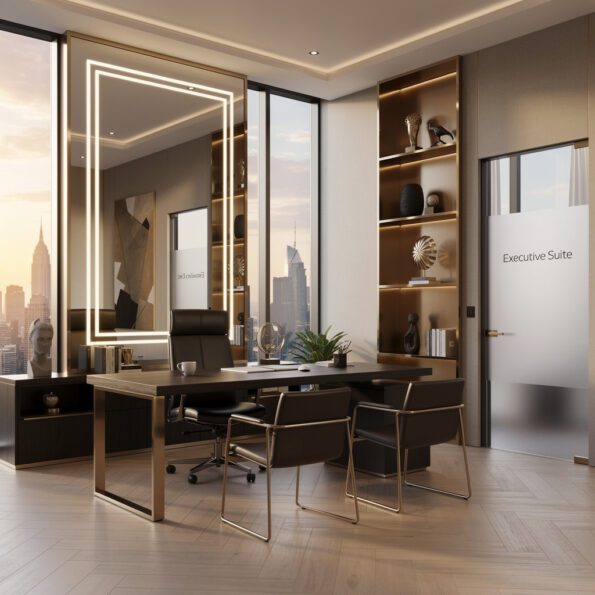 Luxury Office Design Trends: The Rise of LED Mirrors
