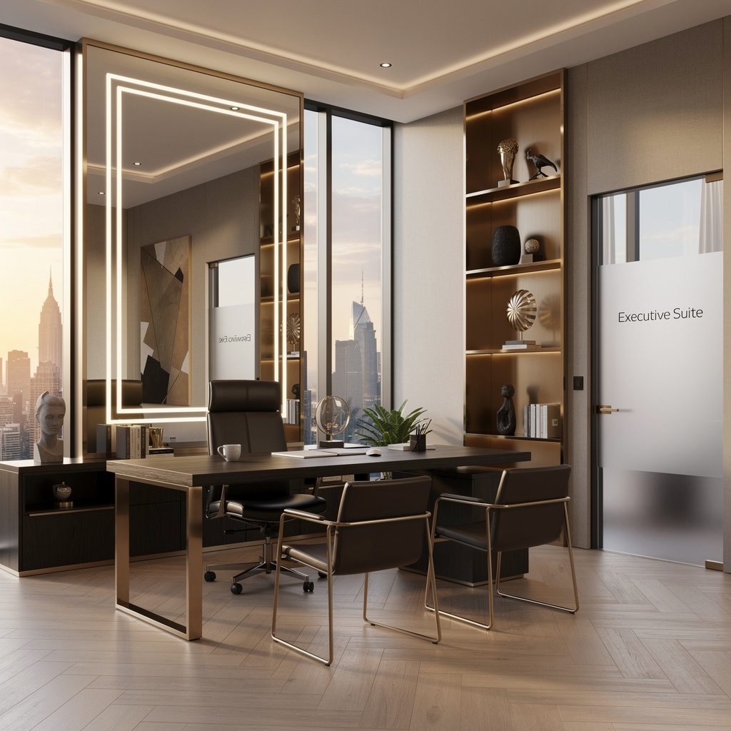 Luxury Office Design Trends: The Rise of LED Mirrors