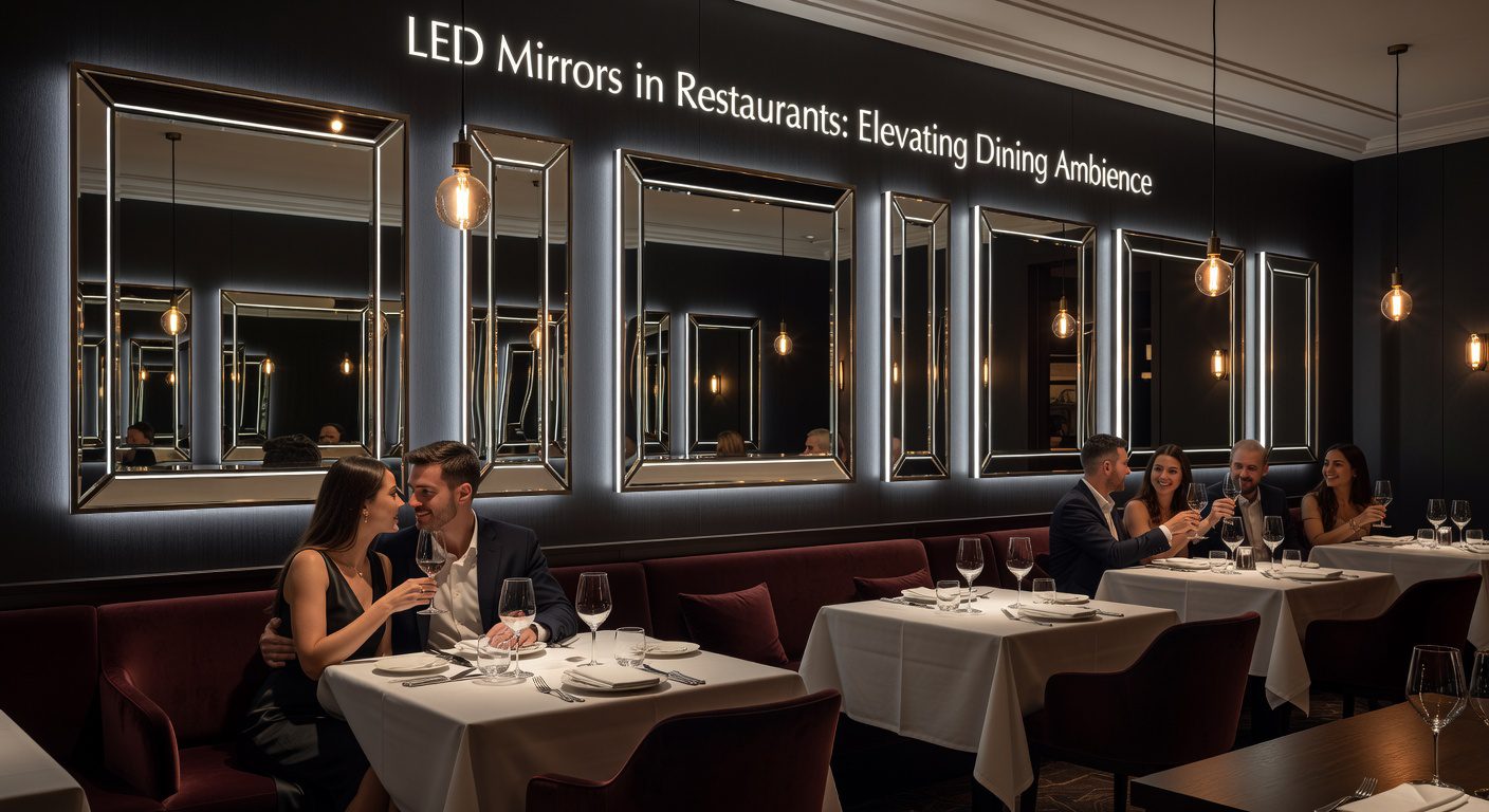 Restaurant Design Trends: The Growing Popularity of LED Mirrors