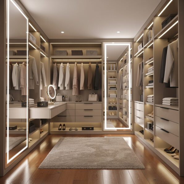 LED Mirrors for Walk-In Closets: Luxury, Functionality, and Perfect Style Every Day