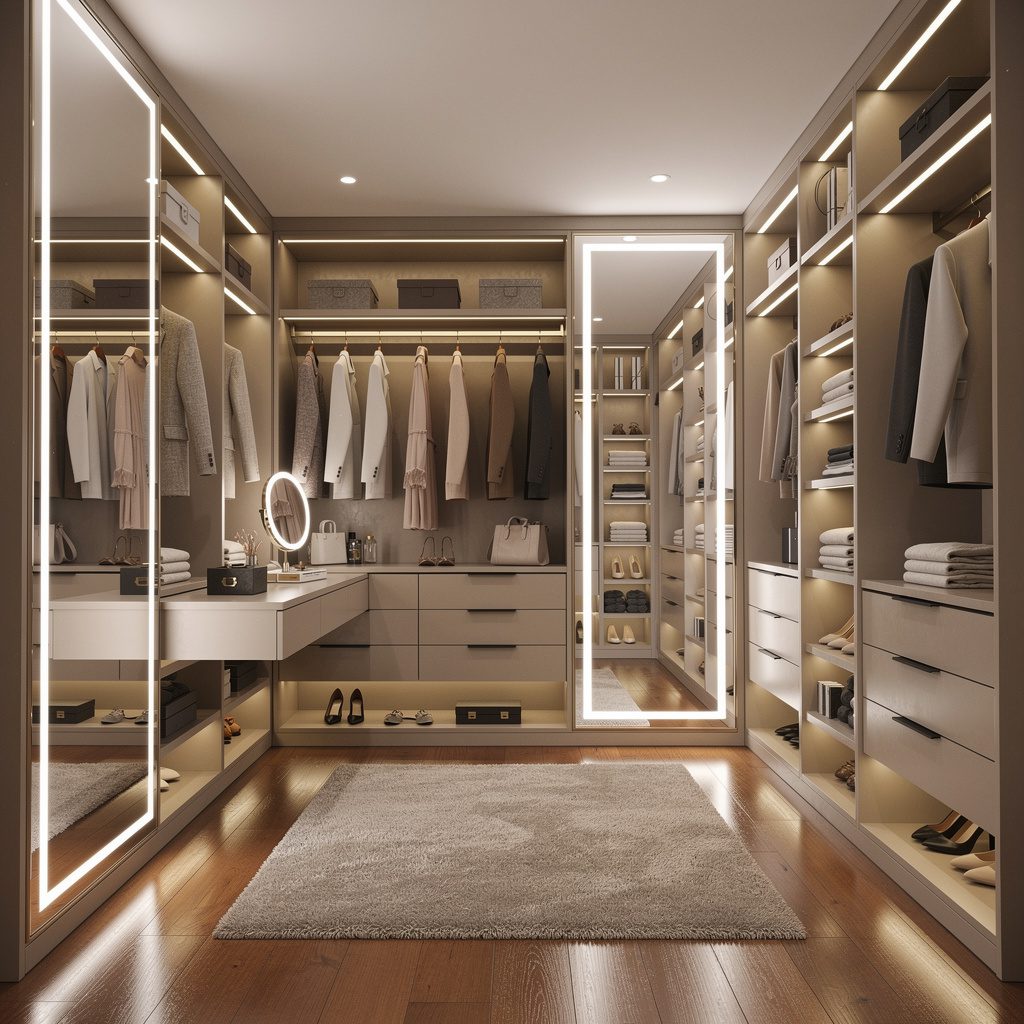 LED Mirrors for Walk-In Closets: Luxury, Functionality, and Perfect Style Every Day