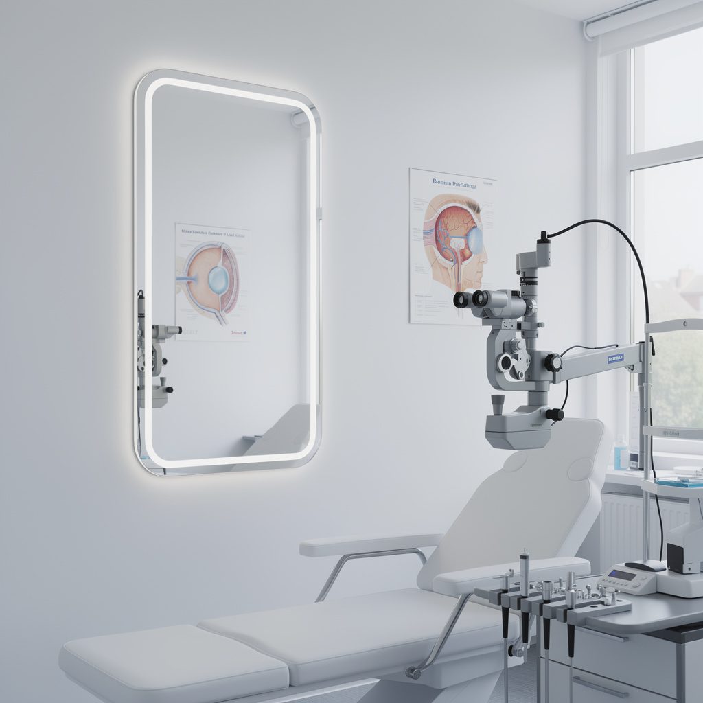 Medical LED Mirror Ideas for Ophthalmology Clinics