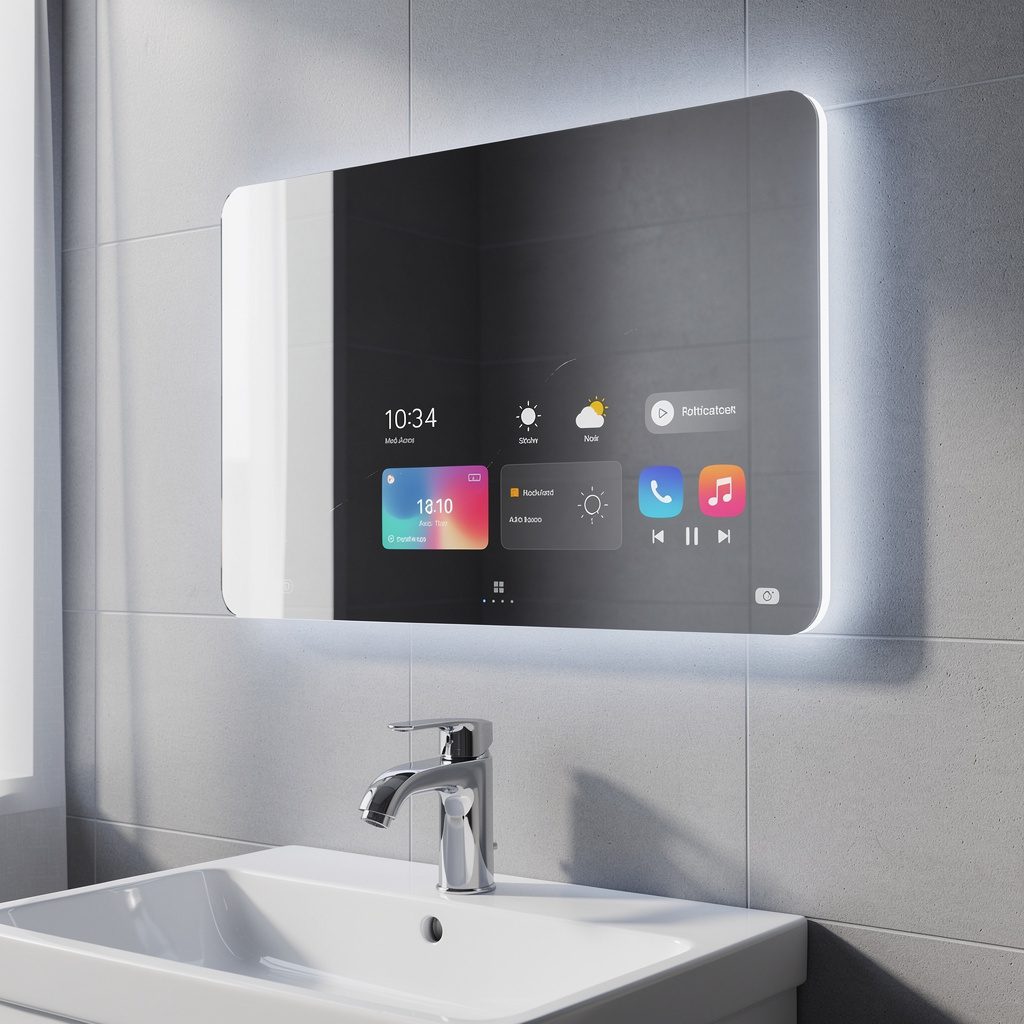 Smart Bathroom Mirrors with Android Technology